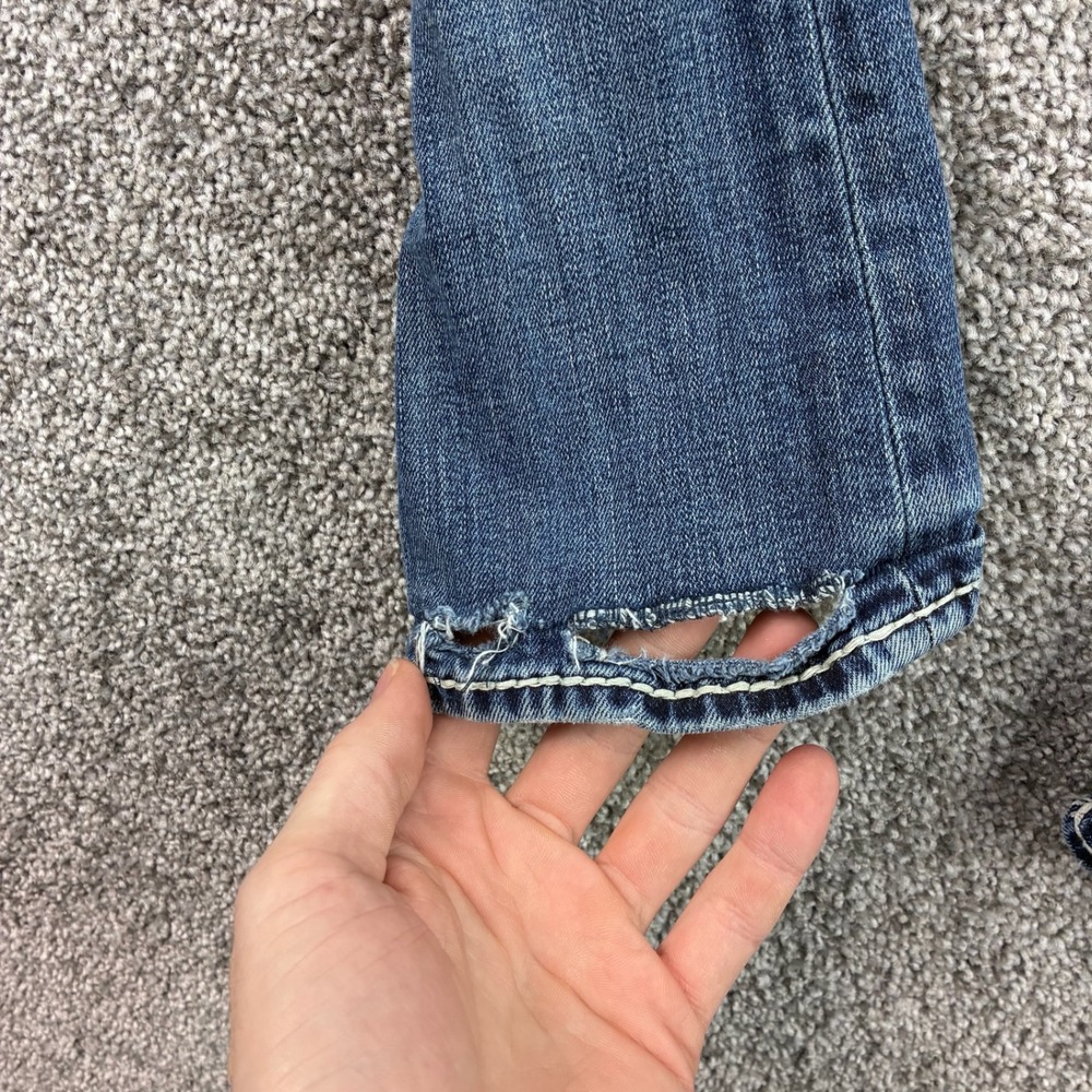 Rock Revival Jeans Women's 25 Arlo Easy Boot Low Rise Flap Pocket Distressed - Picture 7 of 8